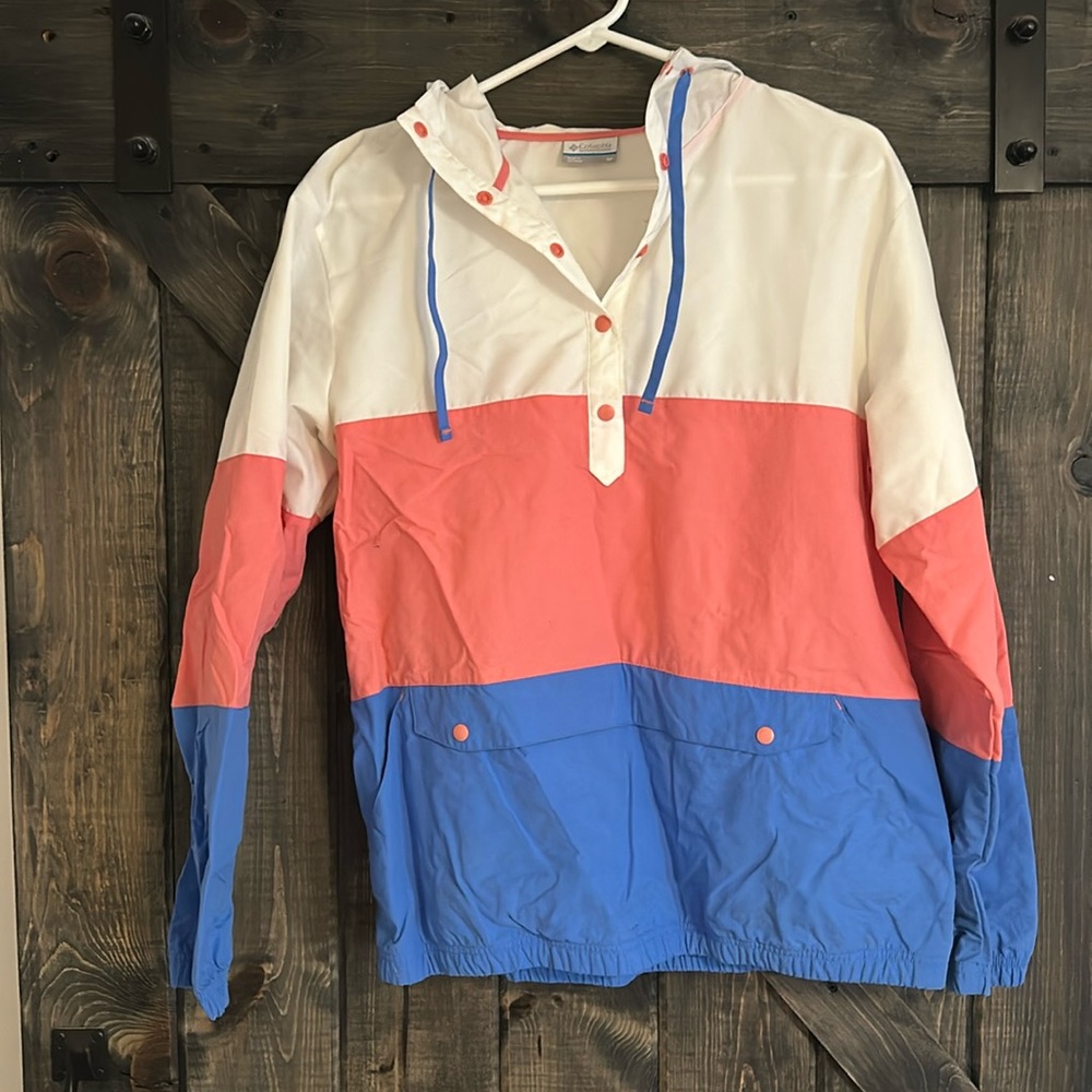 Columbia Rain Pull Over Size Medium